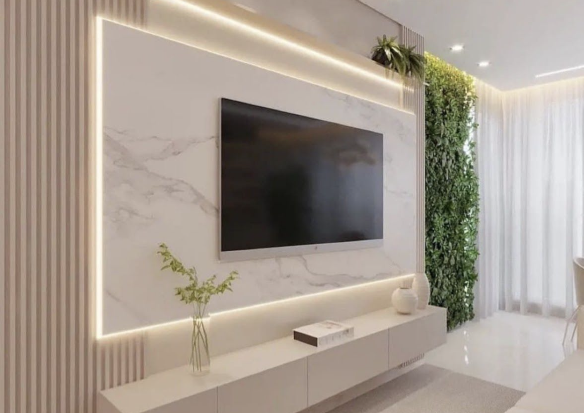 Detalle de mármol con vetas grises.