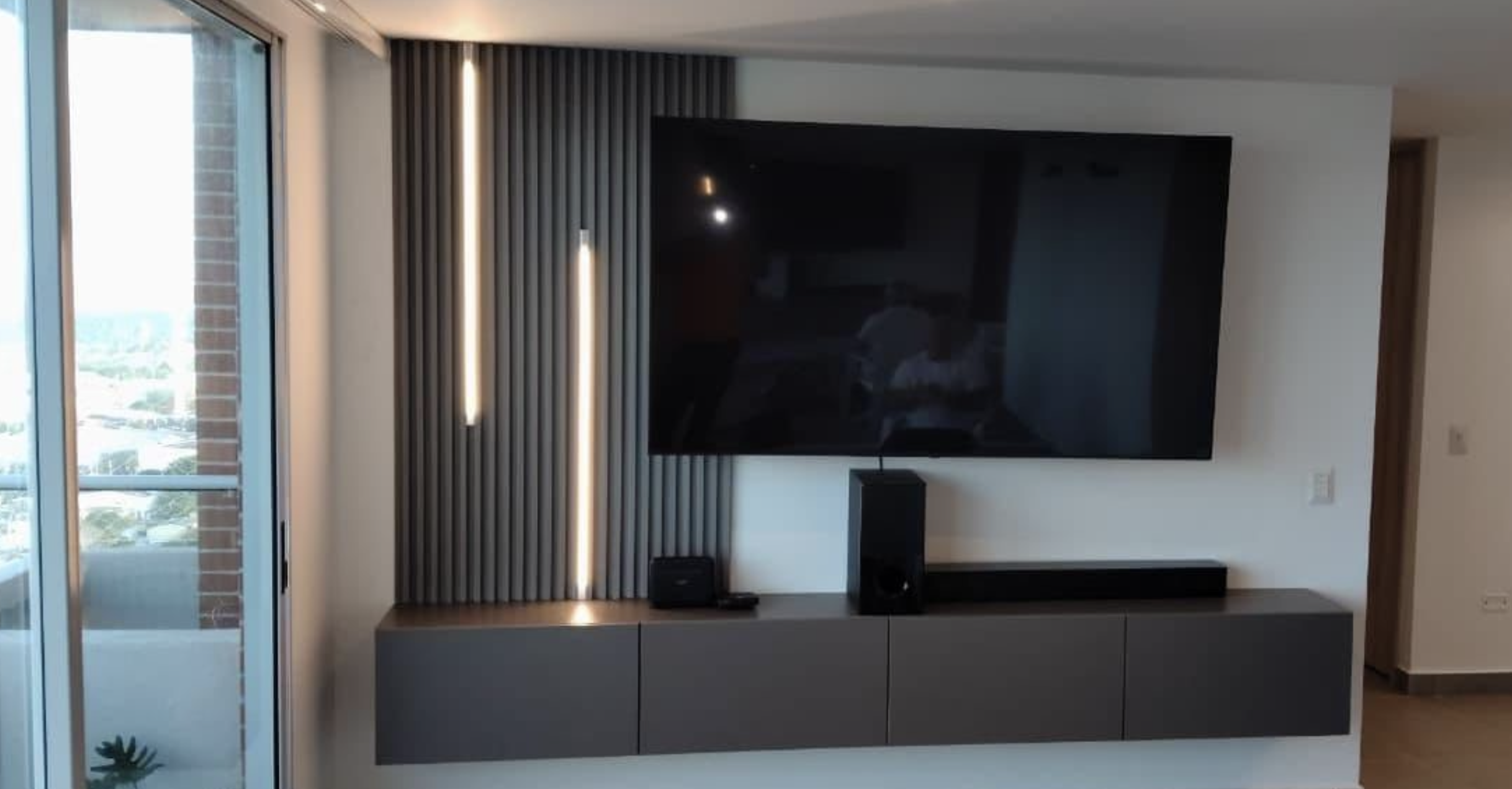 Centro de entretenimiento flotante.